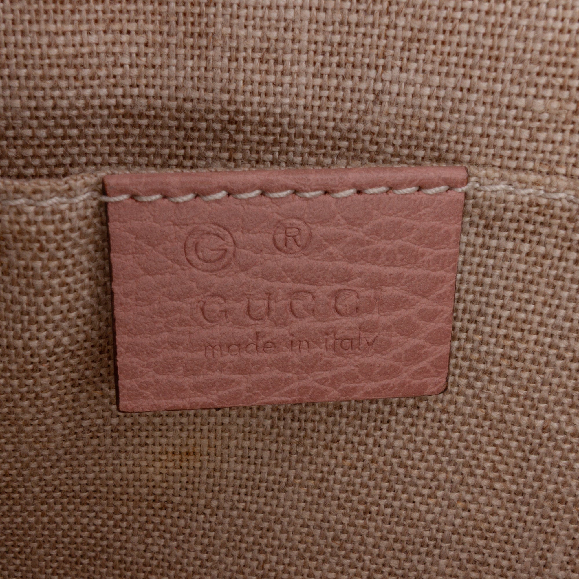 Small Dollar Calfskin Interlocking G Crossbody