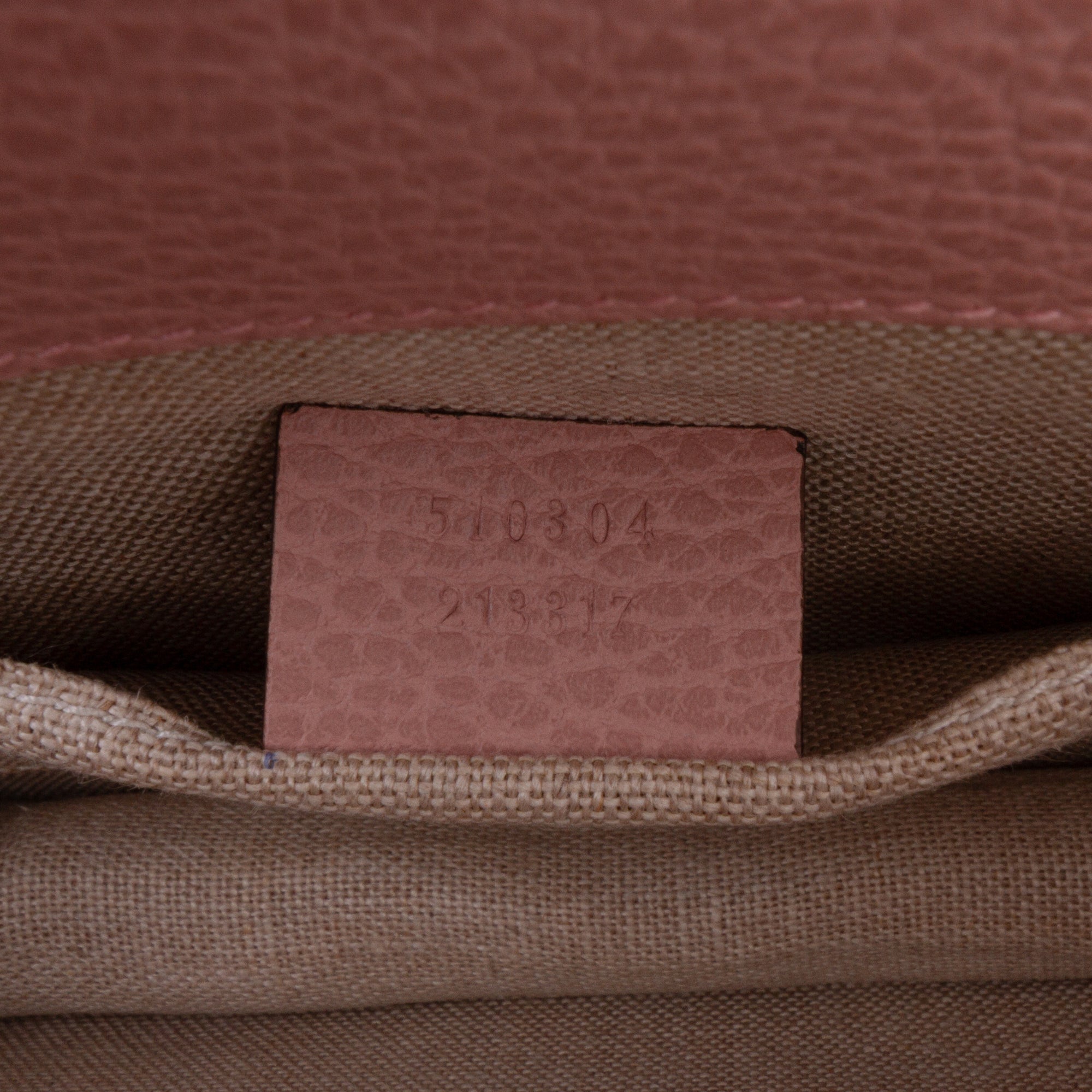 Small Dollar Calfskin Interlocking G Crossbody