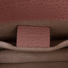 Small Dollar Calfskin Interlocking G Crossbody