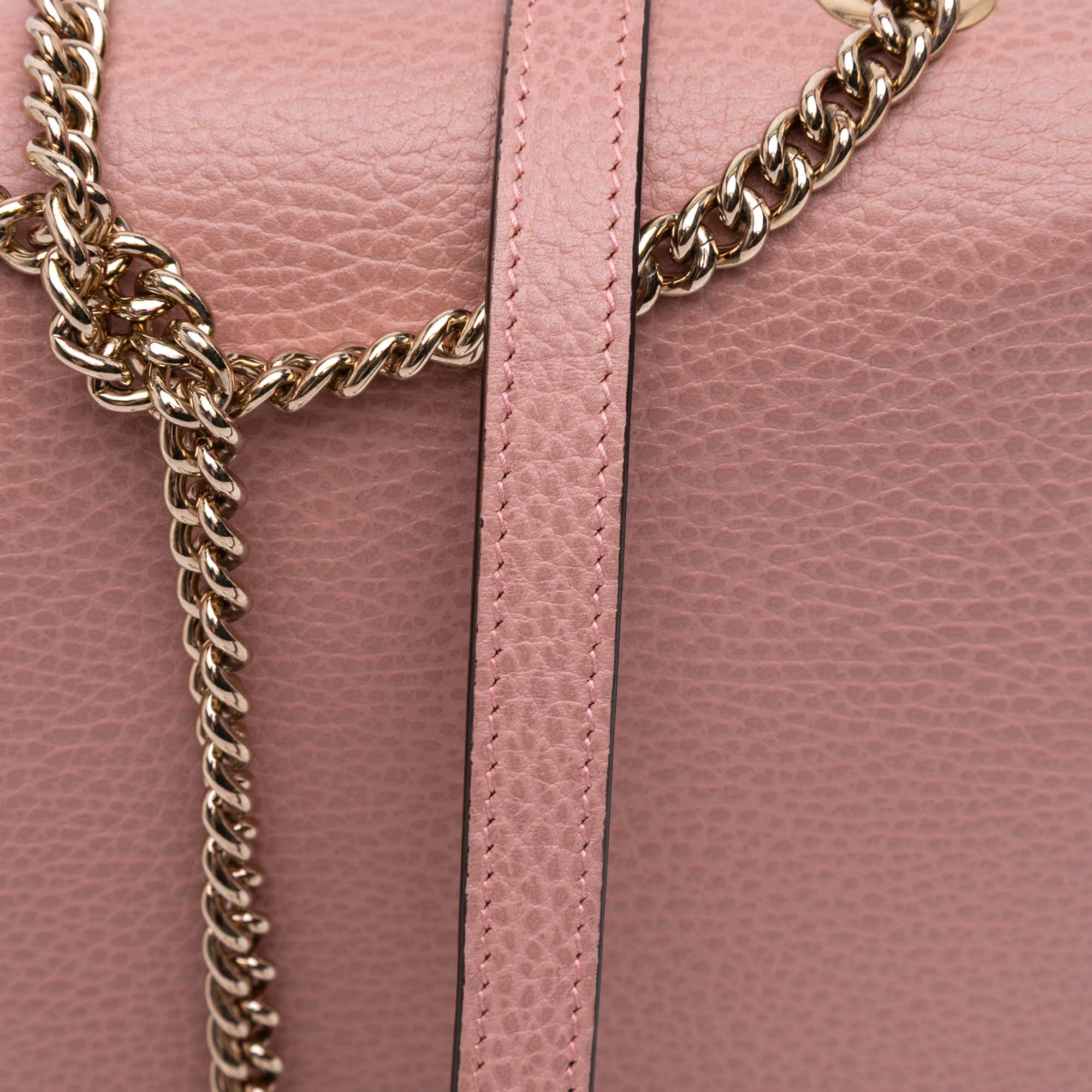 Small Dollar Calfskin Interlocking G Crossbody