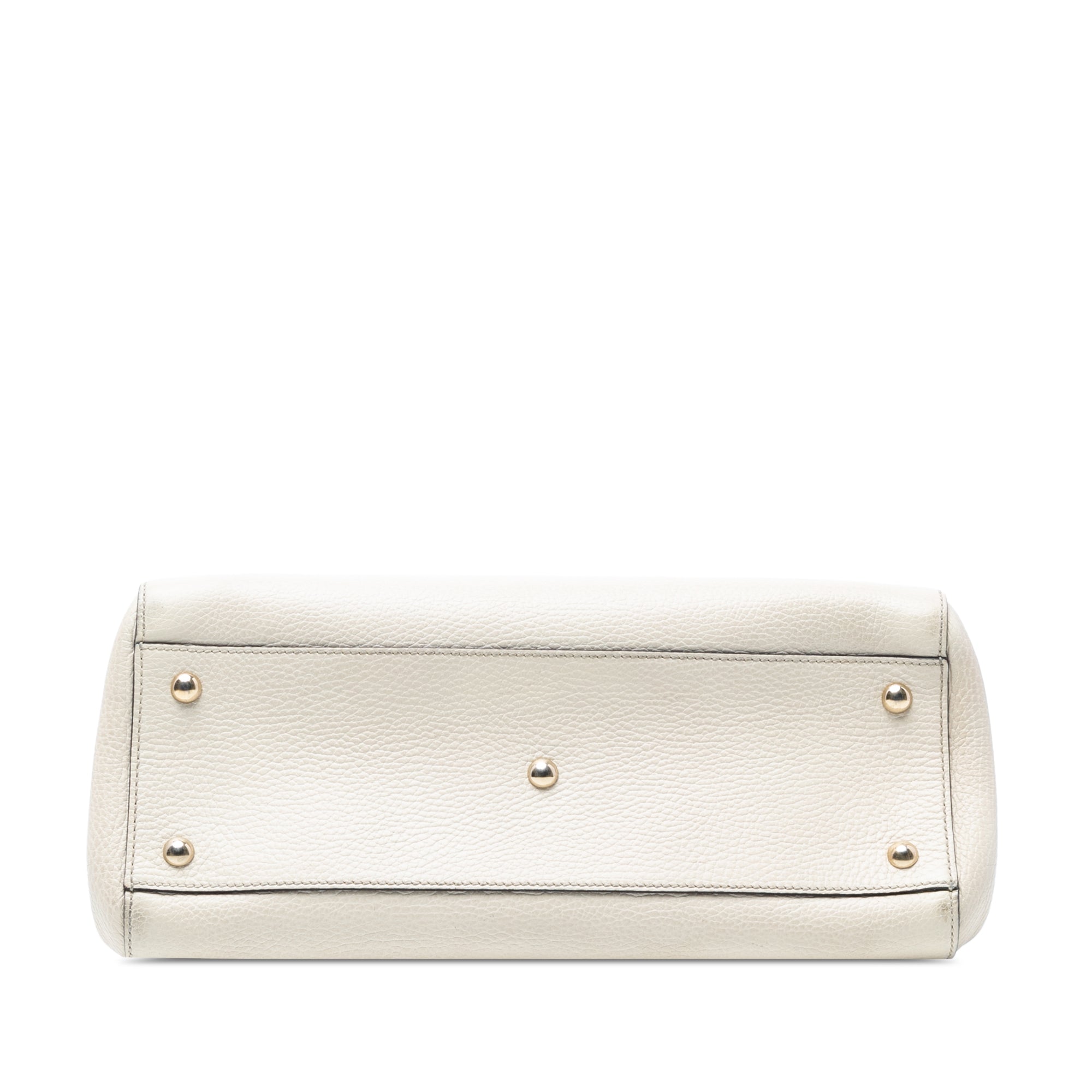 Calfskin Swing Top Handle Satchel