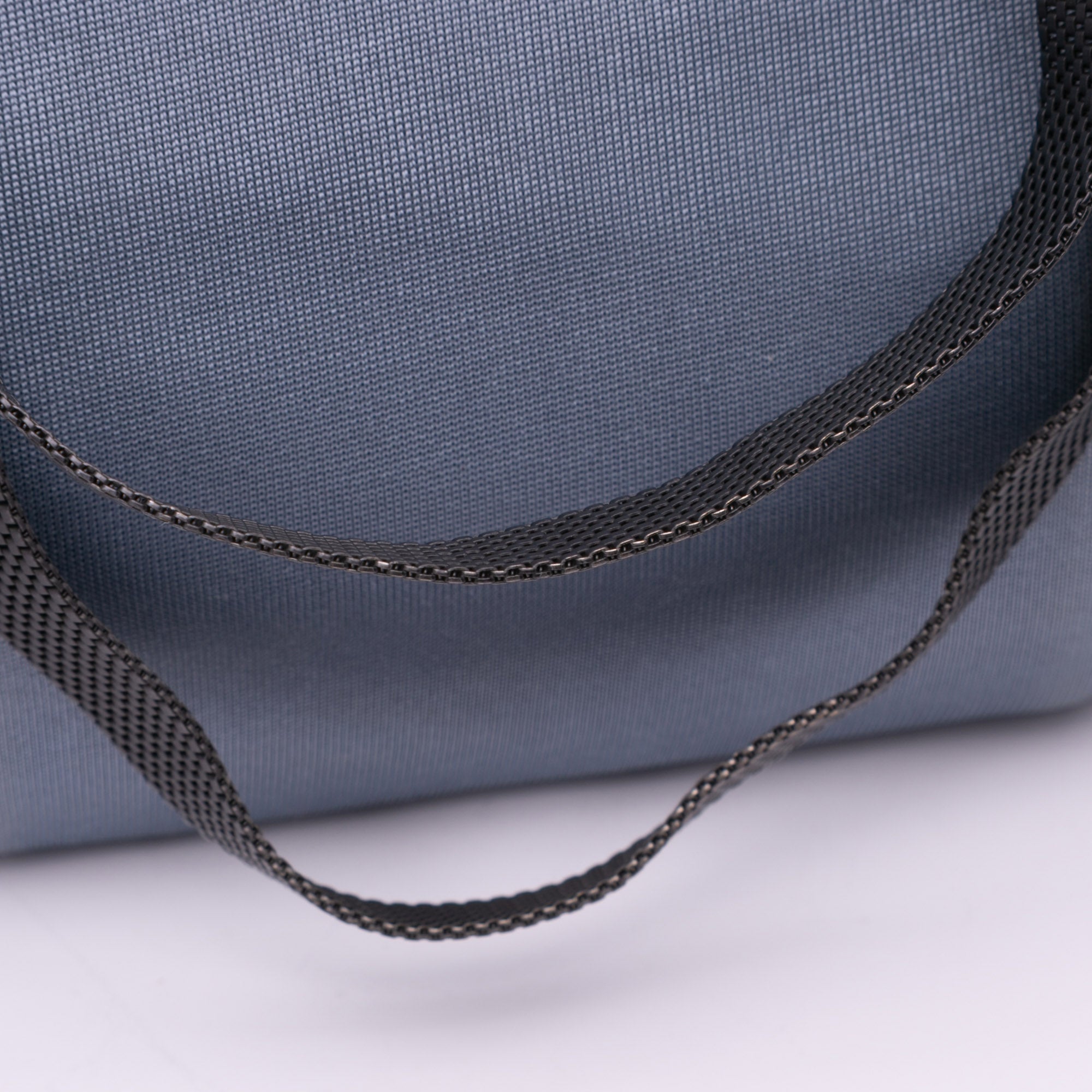 Canvas Intrecciato Buckle Flap Handbag