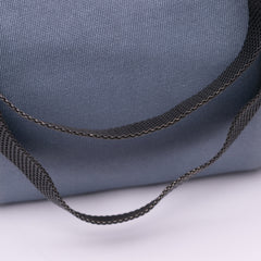 Canvas Intrecciato Buckle Flap Handbag