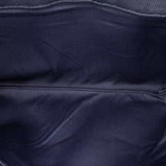 Canvas Intrecciato Buckle Flap Handbag