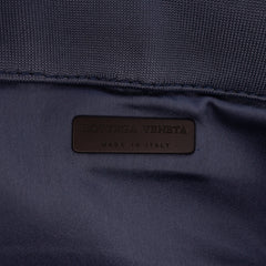 Canvas Intrecciato Buckle Flap Handbag