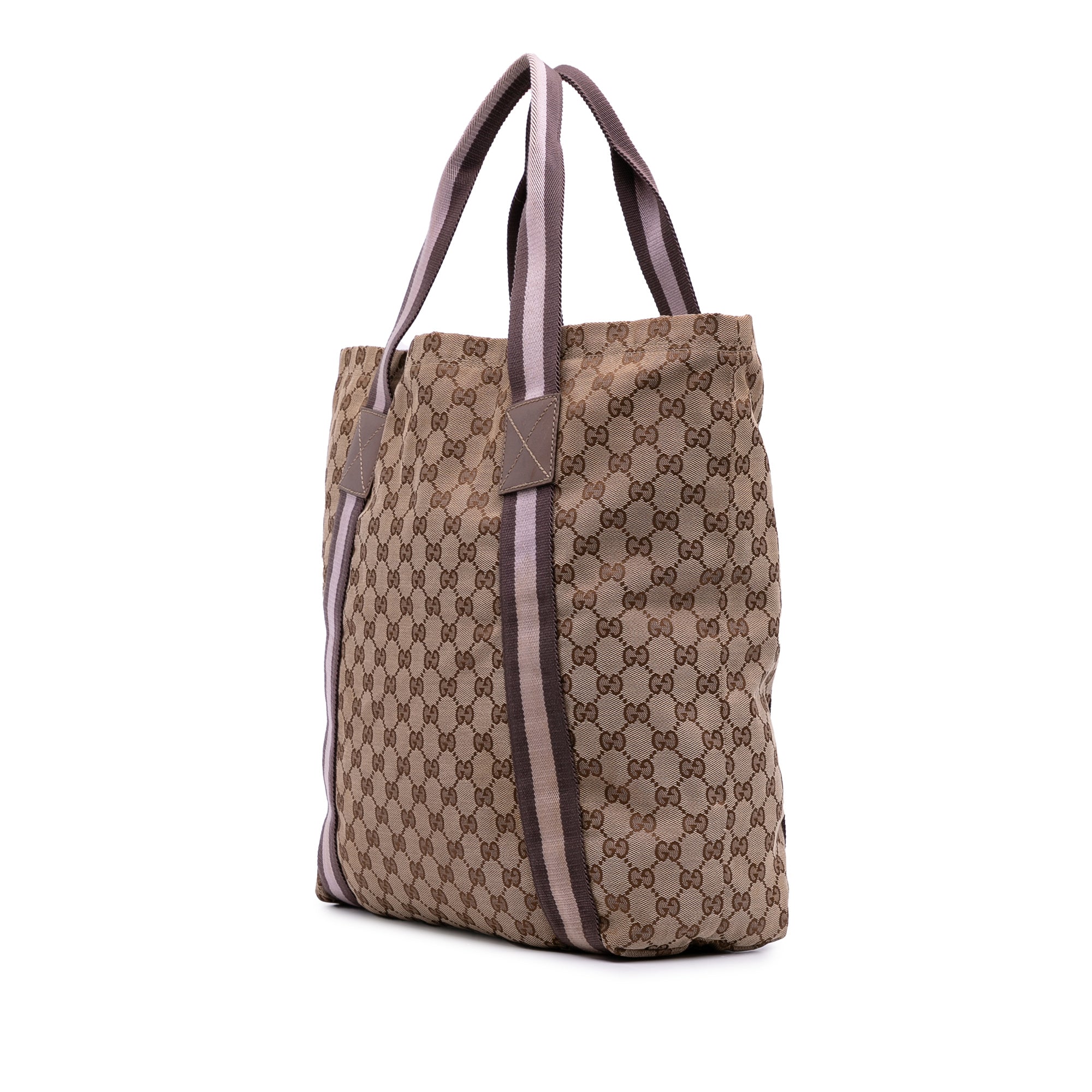 GG Canvas Web Tote