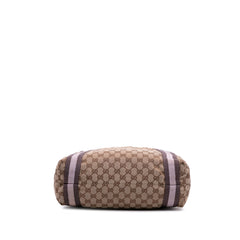 GG Canvas Web Tote