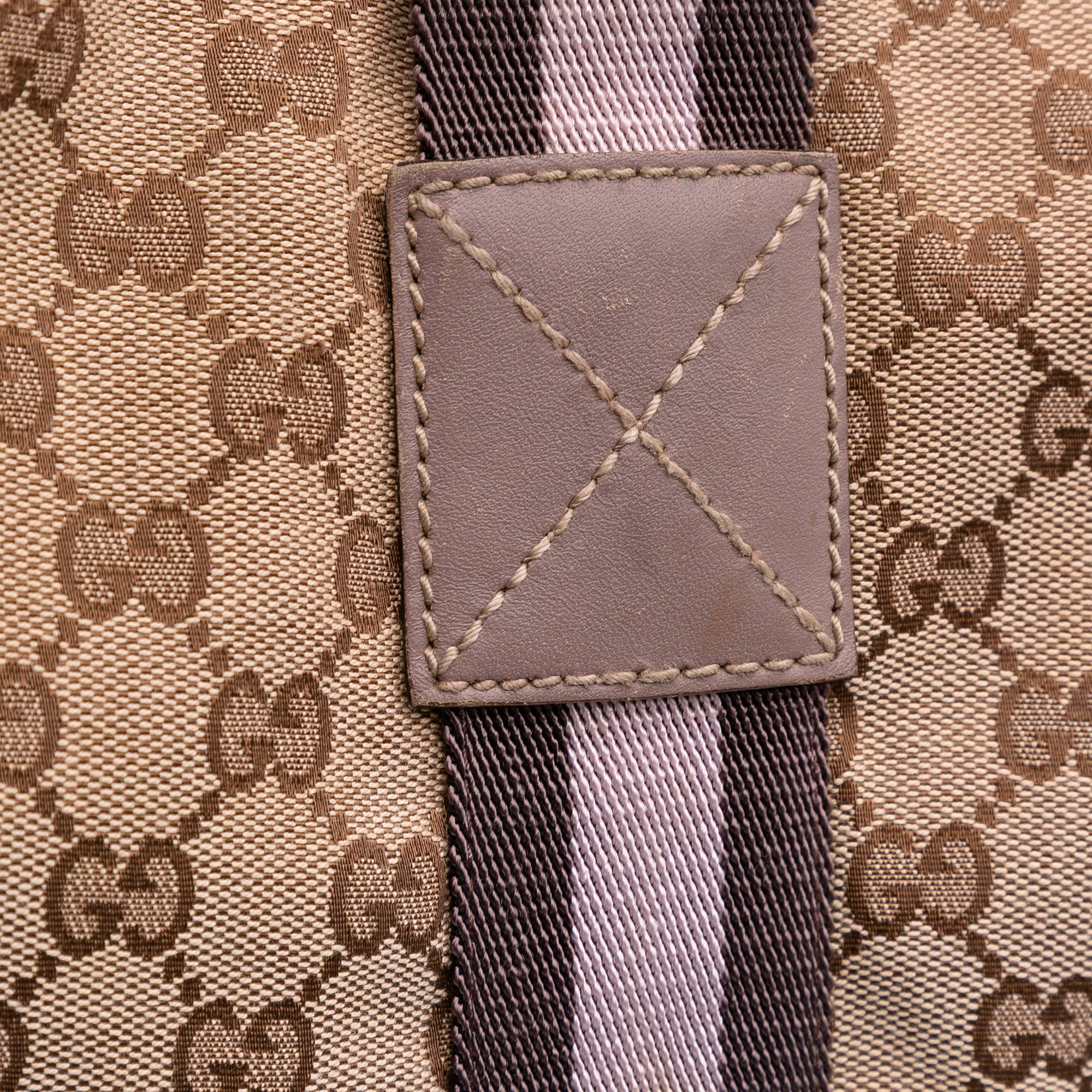 GG Canvas Web Tote