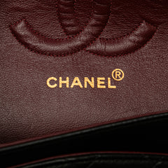 Medium Classic Lambskin Double Flap