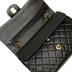 Medium Classic Lambskin Double Flap