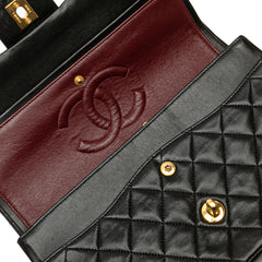 Medium Classic Lambskin Double Flap