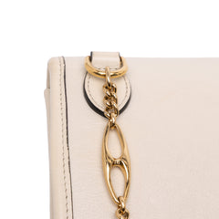 Small Leather Rajah Web Chain Satchel