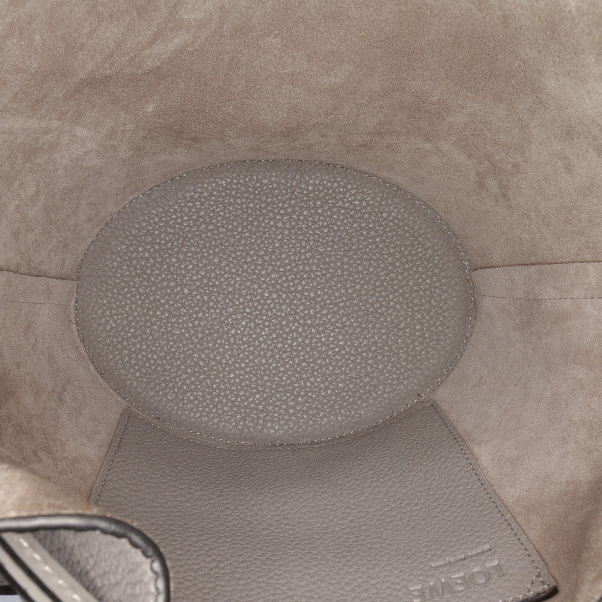 Medium Leather Balloon Bucket Bag