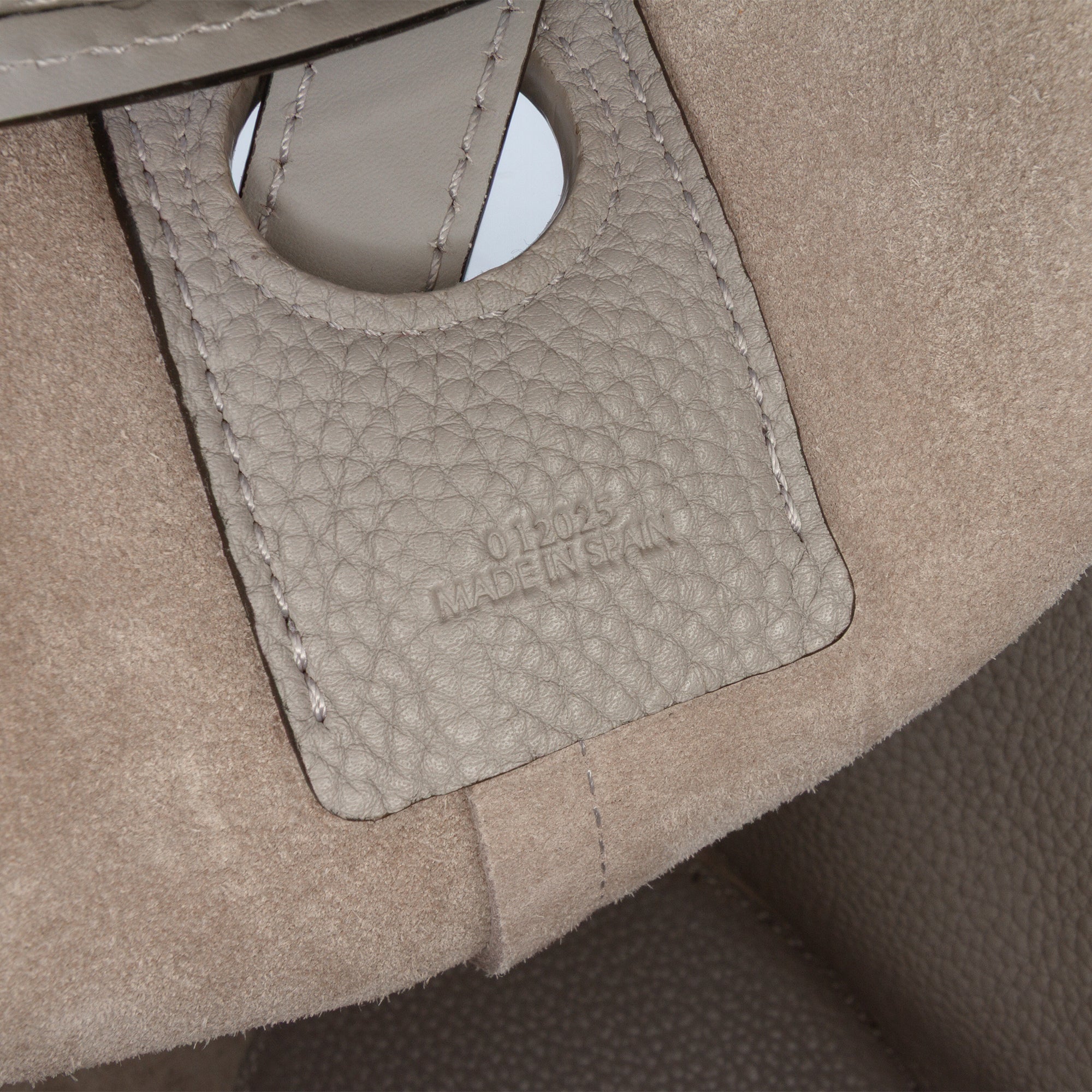 Medium Leather Balloon Bucket Bag