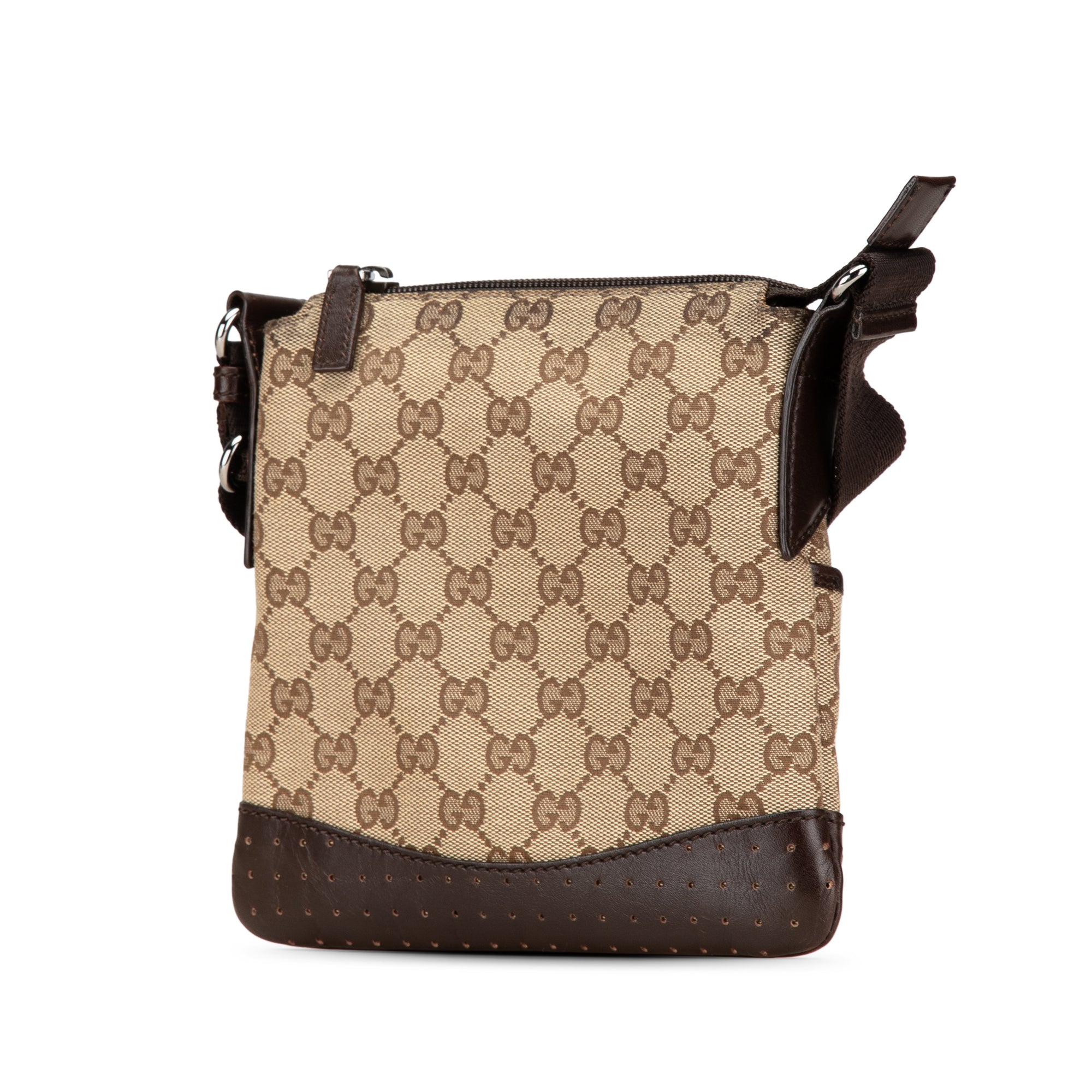 GG Canvas Perforated Crossbody