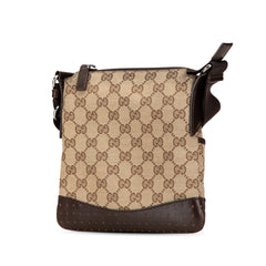 GG Canvas Perforated Crossbody