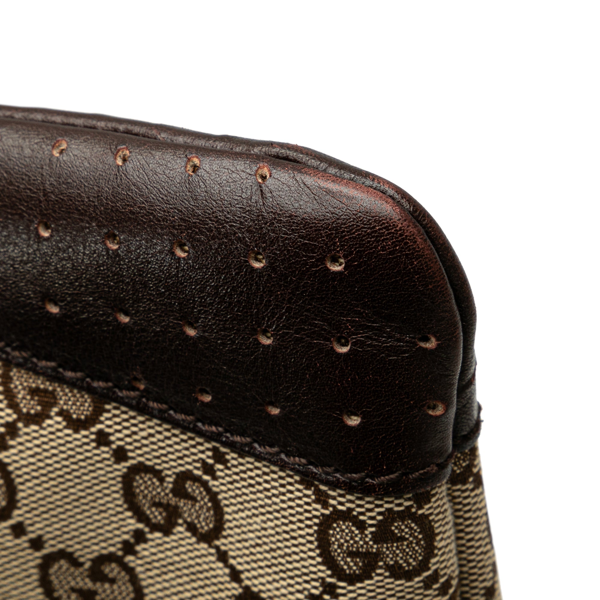 GG Canvas Perforated Crossbody