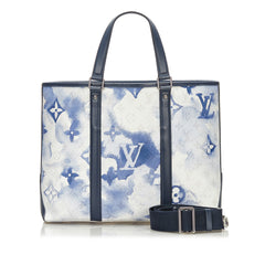 Monogram Watercolor Weekend Tote PM