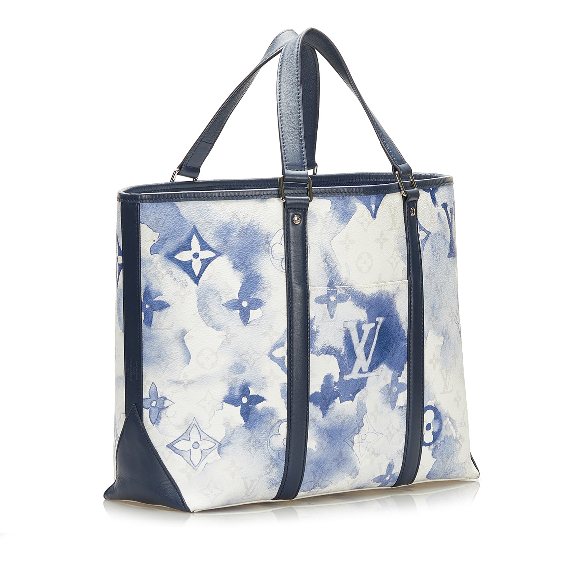 Monogram Watercolor Weekend Tote PM_1