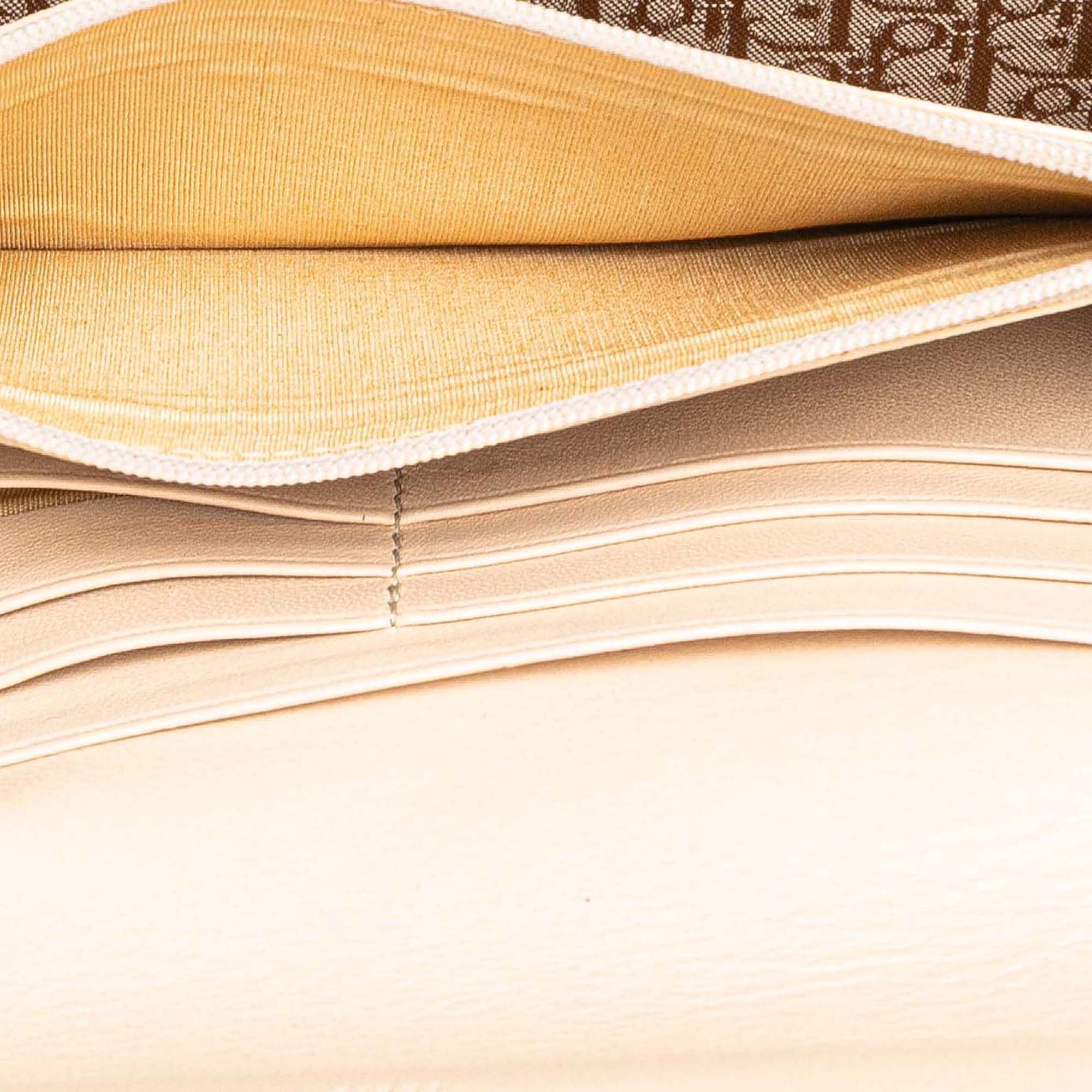 Printed Canvas Buckle Strap Flap Wallet