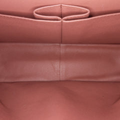 Jumbo Classic Metallic Patent Double Flap