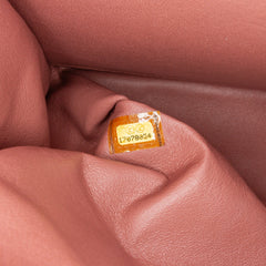 Jumbo Classic Metallic Patent Double Flap