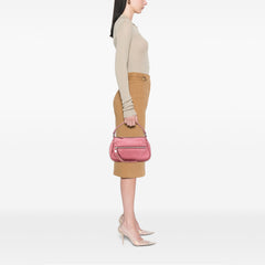 Calfskin LAX Front Pocket Shoulder Bag