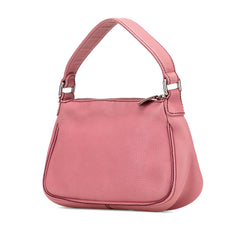 Calfskin LAX Front Pocket Shoulder Bag