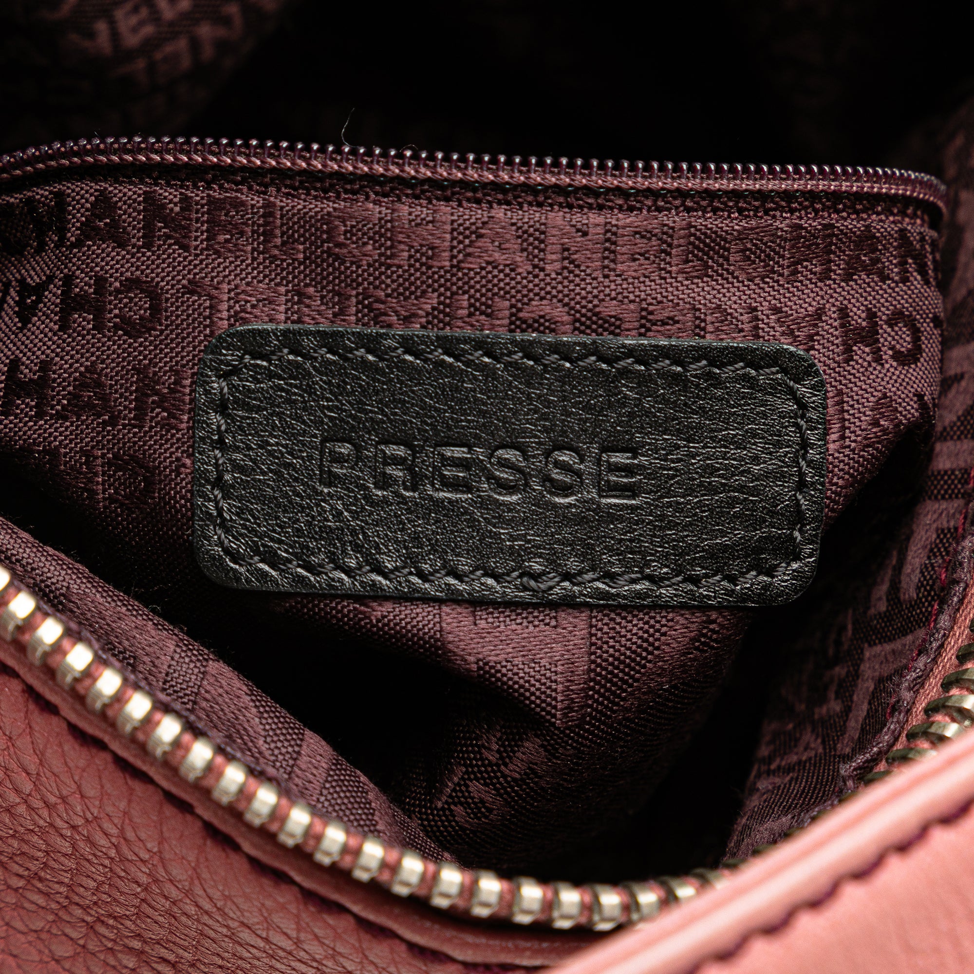 Calfskin LAX Front Pocket Shoulder Bag