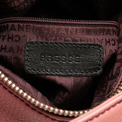 Calfskin LAX Front Pocket Shoulder Bag