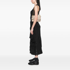 Calfskin B Rockstud Chain Shoulder Bag