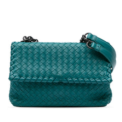 Small Nappa Intrecciato Olimpia Shoulder Bag