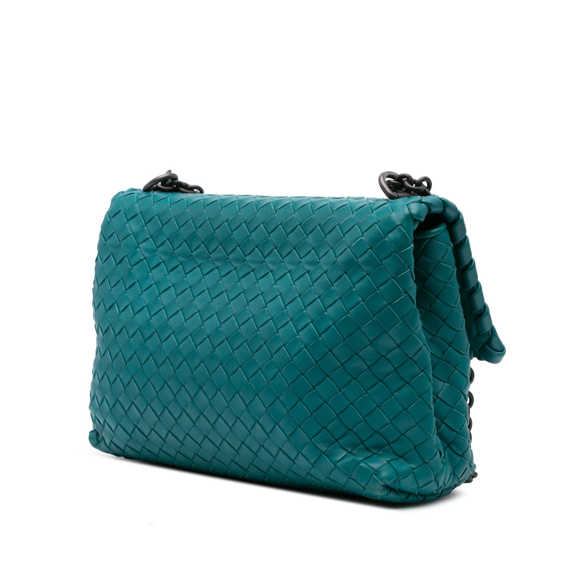 Small Nappa Intrecciato Olimpia Shoulder Bag