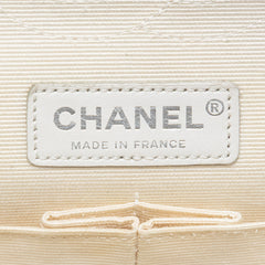 Medium Classic Printed Grosgrain Double Flap