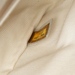 Medium Classic Printed Grosgrain Double Flap