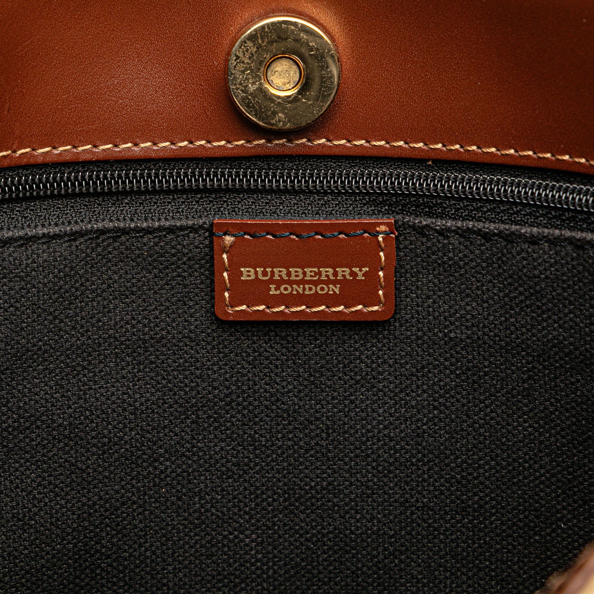 Haymarket Check Coated Canvas Tote