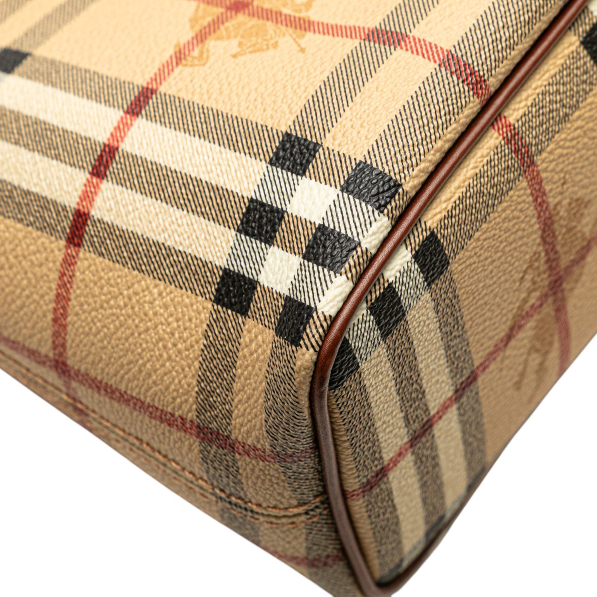 Haymarket Check Coated Canvas Tote