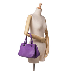Small Nappa Intrecciato Tote