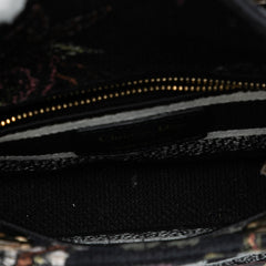 Mini Embroidered Canvas Mille Fleurs Lady D Lite