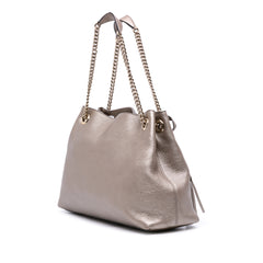 Medium Leather Soho Chain Tote