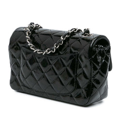 Mini Rectangular Classic Patent Single Flap