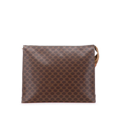 Macadam Coated Canvas Clutch