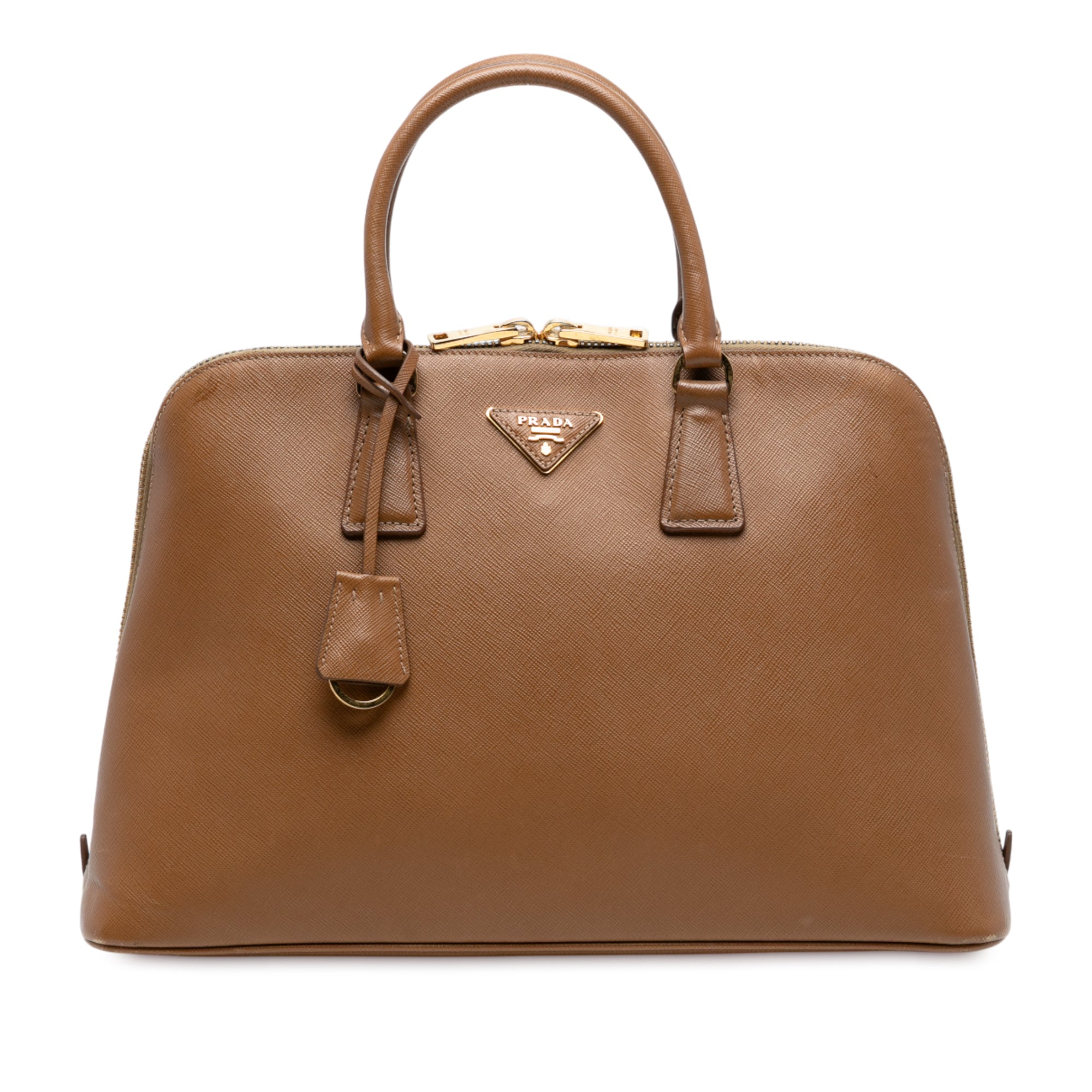 Large Saffiano Lux Promenade Satchel