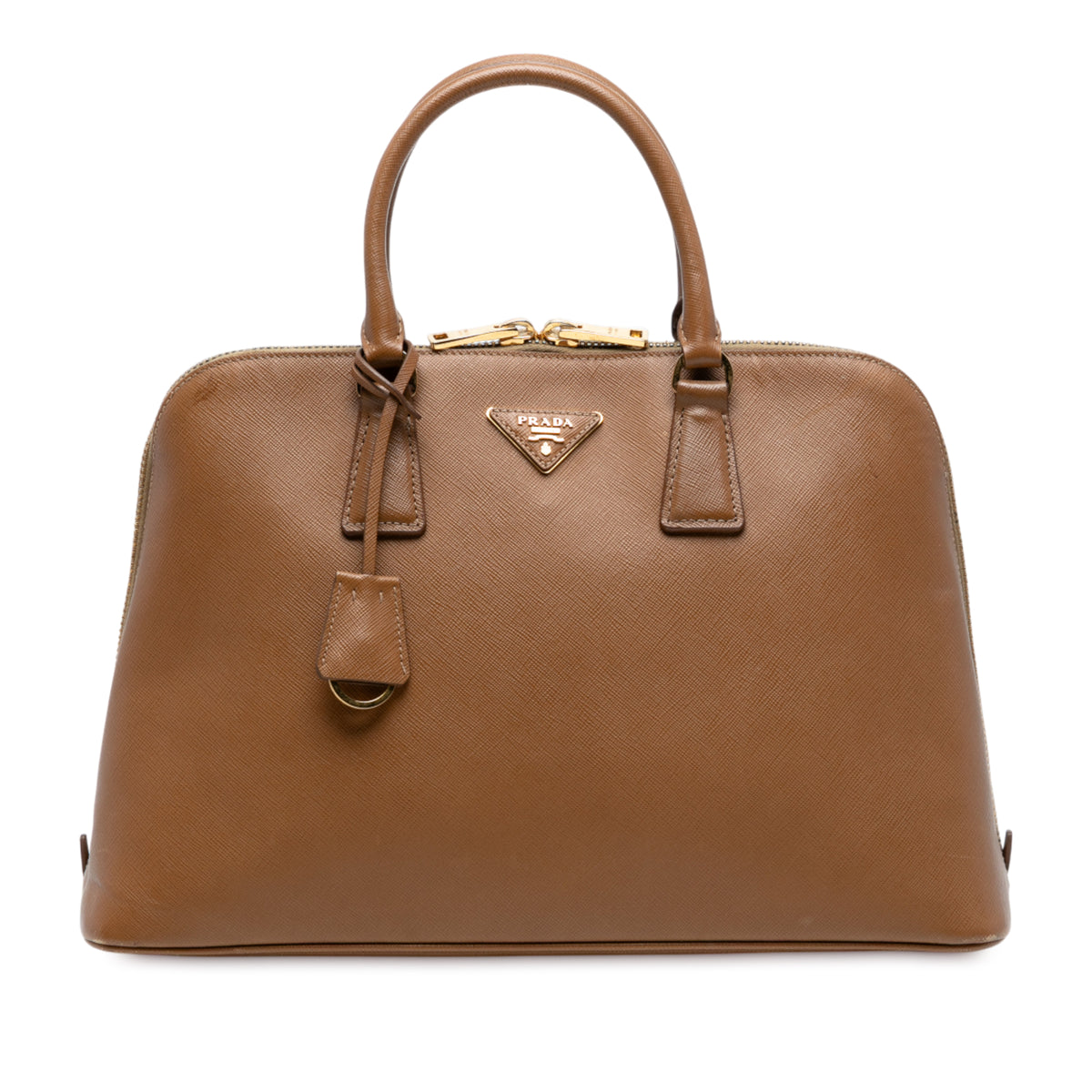 Large Saffiano Lux Promenade Satchel