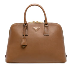Large Saffiano Lux Promenade Satchel