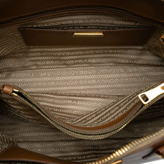 Large Saffiano Lux Promenade Satchel