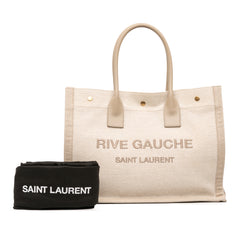 Small Canvas Rive Gauche Tote