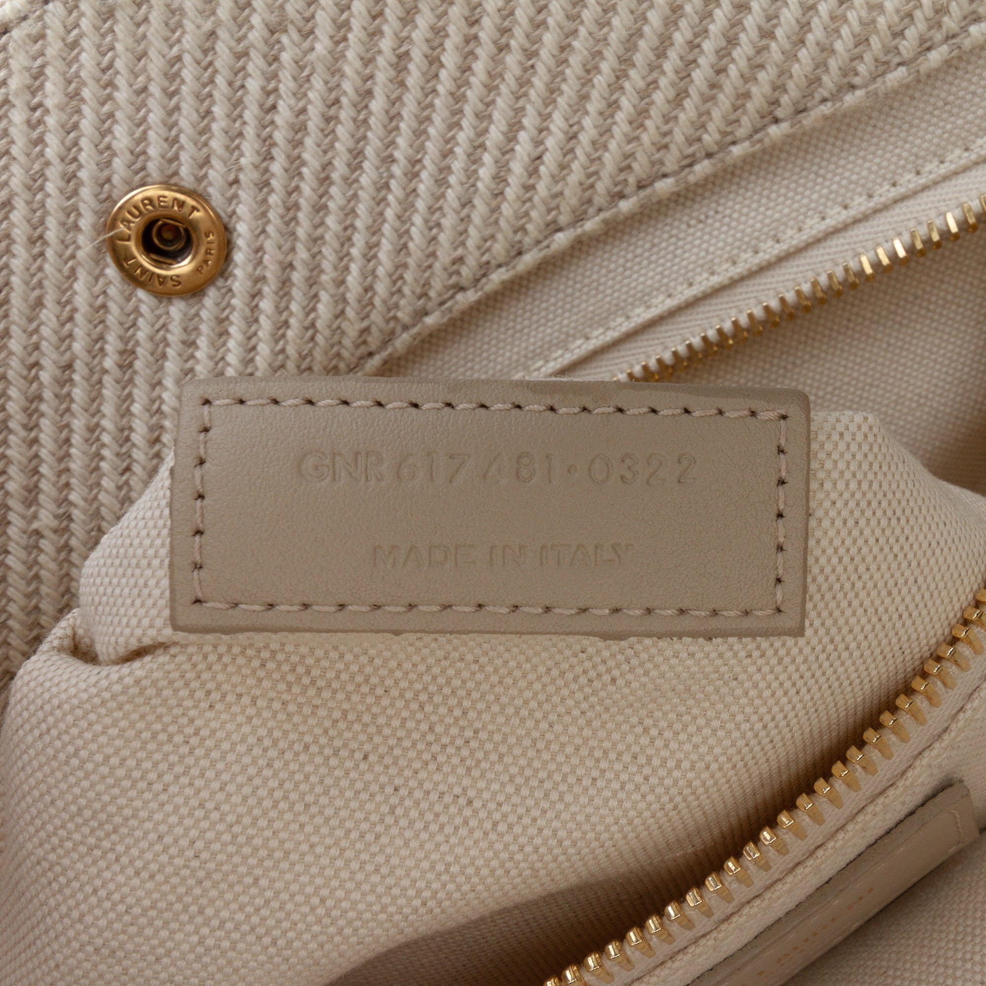 Small Canvas Rive Gauche Tote