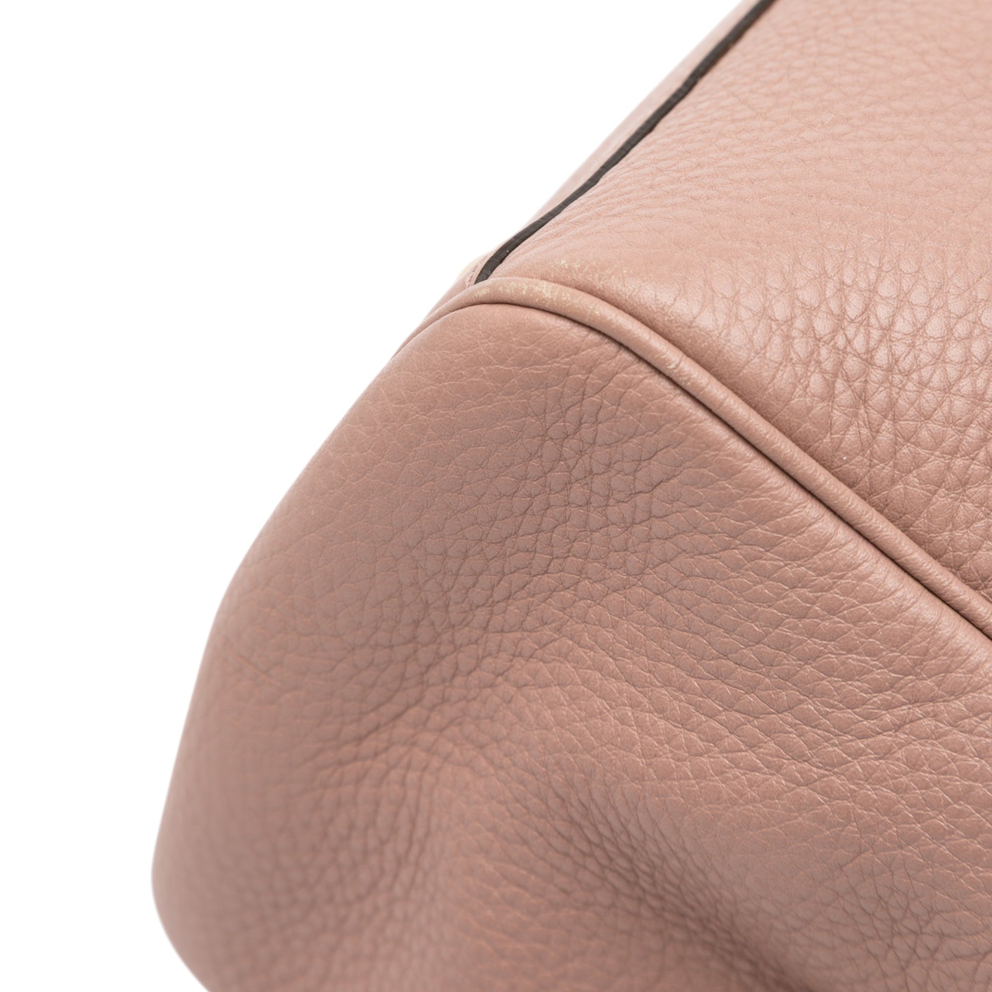 Medium Calfskin Bamboo Shopper Satchel