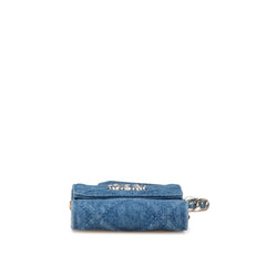 Denim 19 Phone Holder with Chain